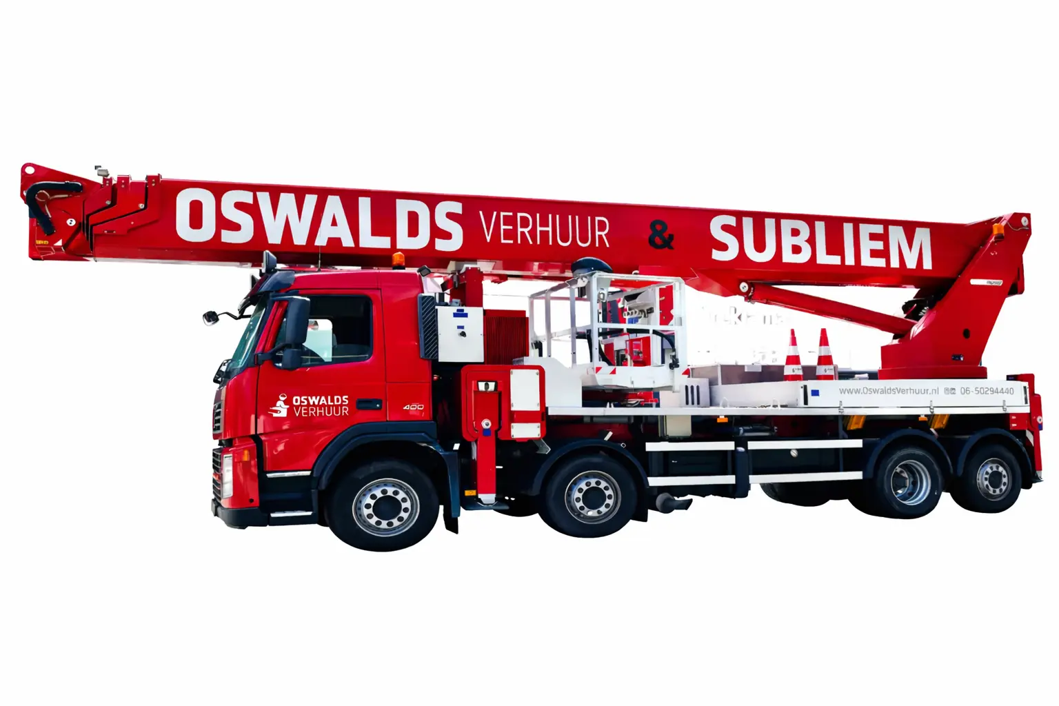 53 meter WUMAG WT530 vrachtwagenhoogwerker